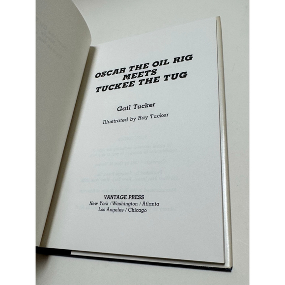 Oscar the Oil Rig Meets Tuckee the Tug (1982, Hardcover, DJ, 1st Edition) - Picture 7 of 9